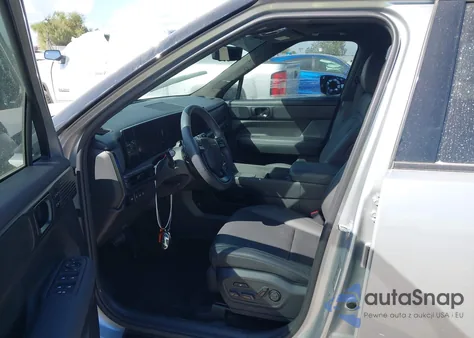 2025 Hyundai Santa Fe Hybrid Calligraphy from USA, damaged, VIN 5NMP54G17SH060463